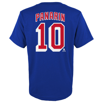 New York Rangers детска тениска Panarin 10 Player Name & Number