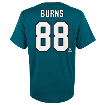 San Jose Sharks детска тениска Burns 88 Player Name & Number