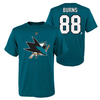 San Jose Sharks детска тениска Burns 88 Player Name & Number