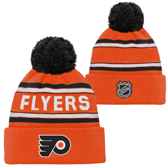 Philadelphia Flyers детска зимна шапка wordmark cuffed pom