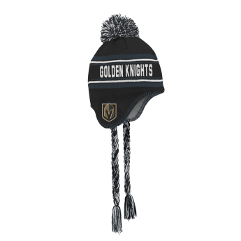 Vegas Golden Knights детска зимна шапка Jacquard tassel