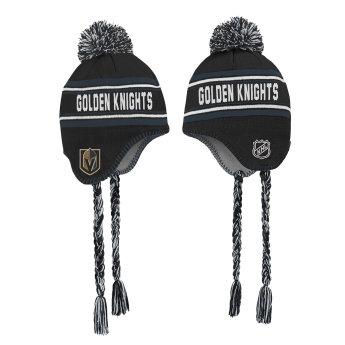 Vegas Golden Knights детска зимна шапка Jacquard tassel