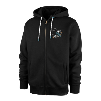 San Jose Sharks мъжки суитшърт с качулка back check 47 morris full zip hood