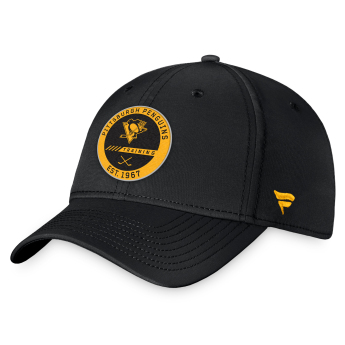 Pittsburgh Penguins баскетболна шапка с козирка authentic pro training flex cap