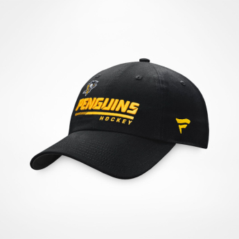 Pittsburgh Penguins баскетболна шапка с козирка authentic pro locker room unstructured adjustable cap