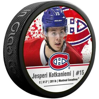 Montreal Canadiens шайба souvenir hockey puck Jesperi Kotkaniemi #15