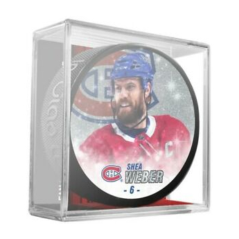 Montreal Canadiens шайба glitter puck Shea Weber #6