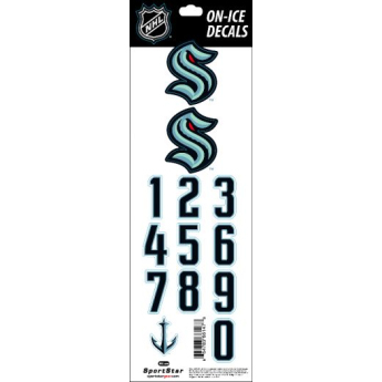 Seattle Kraken стикери за каска decals