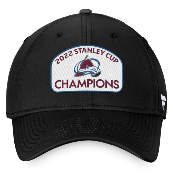 Colorado Avalanche баскетболна шапка с козирка 2022 Stanley Cup Champions Fundamental Flex