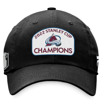 Colorado Avalanche баскетболна шапка с козирка 2022 Stanley Cup Champions Fundamental Adjustable