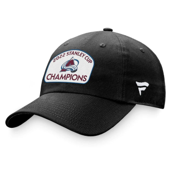 Colorado Avalanche баскетболна шапка с козирка 2022 Stanley Cup Champions Fundamental Adjustable