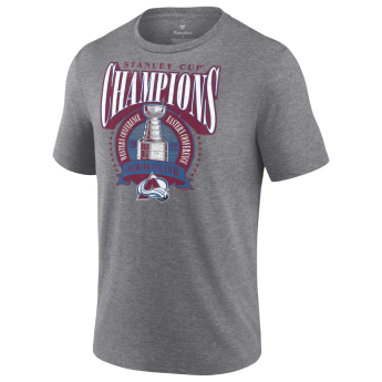 Colorado Avalanche мъжка тениска 2022 Stanley Cup Champions Banner Tri-Blend
