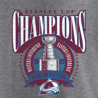 Colorado Avalanche мъжка тениска 2022 Stanley Cup Champions Banner Tri-Blend