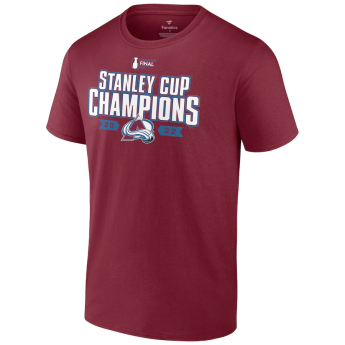 Colorado Avalanche мъжка тениска 2022 Stanley Cup Champions Jersey Roster