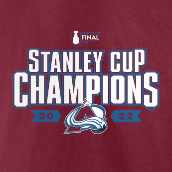 Colorado Avalanche мъжка тениска 2022 Stanley Cup Champions Jersey Roster