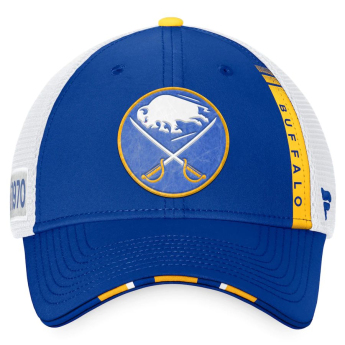 Buffalo Sabres баскетболна шапка с козирка 2022 NHL Draft Authentic Pro On Stage Trucker Adjustable