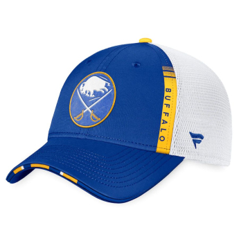 Buffalo Sabres баскетболна шапка с козирка 2022 NHL Draft Authentic Pro On Stage Trucker Adjustable