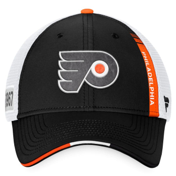 Philadelphia Flyers баскетболна шапка с козирка 2022 NHL Draft Authentic Pro On Stage Trucker Adjustable