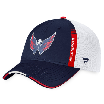 Washington Capitals баскетболна шапка с козирка 2022 NHL Draft Authentic Pro On Stage Trucker Adjustable