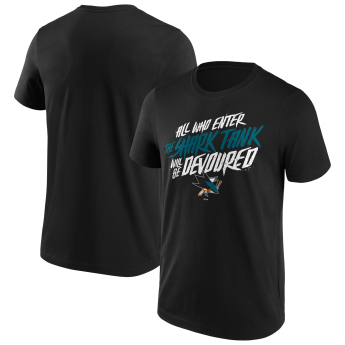 San Jose Sharks мъжка тениска Hometown Graphic black
