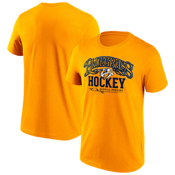 Nashville Predators мъжка тениска Hometown Graphic yellow
