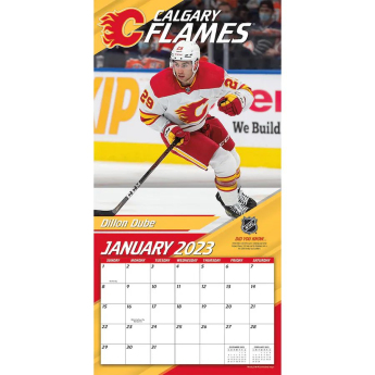 Calgary Flames календар 2023 Wall Calendar