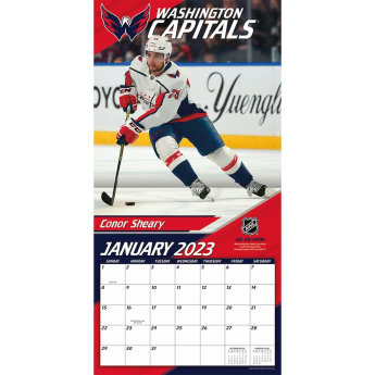 Washington Capitals календар 2023 Wall Calendar