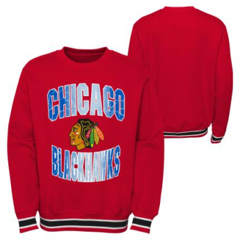 Chicago Blackhawks детски суитшърт Classic Blueliner Crew Neck
