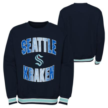 Seattle Kraken детски суитшърт Classic Blueliner Crew Neck