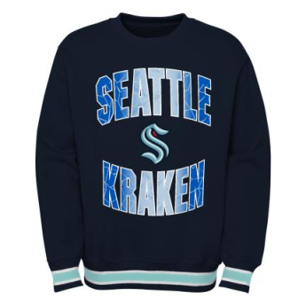 Seattle Kraken детски суитшърт Classic Blueliner Crew Neck