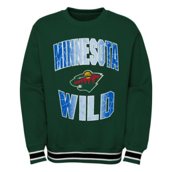 Minnesota Wild детски суитшърт Classic Blueliner Crew Neck