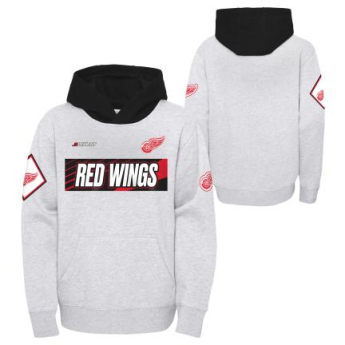 Detroit Red Wings детски суитшърт с качулка Star Shootout Oversized
