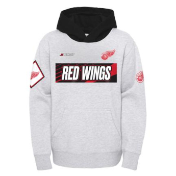 Detroit Red Wings детски суитшърт с качулка Star Shootout Oversized