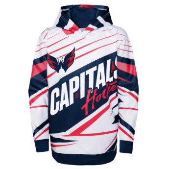 Washington Capitals детски суитшърт с качулка Adept Quarterback Sublimated
