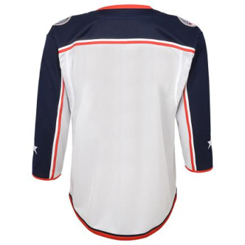 Columbus Blue Jackets детска хокейна фланелка Premier White Away