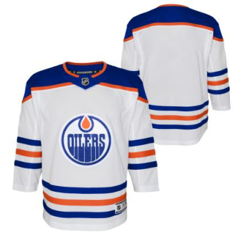Edmonton Oilers детска хокейна фланелка Premier White Away