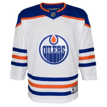 Edmonton Oilers детска хокейна фланелка Premier White Away