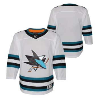 San Jose Sharks детска хокейна фланелка Premier White Away