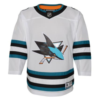 San Jose Sharks детска хокейна фланелка Premier White Away