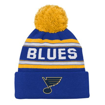 St. Louis Blues детска зимна шапка Wordmark Cuffed Pom