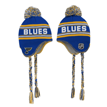 St. Louis Blues детска зимна шапка Jacquard Tassel