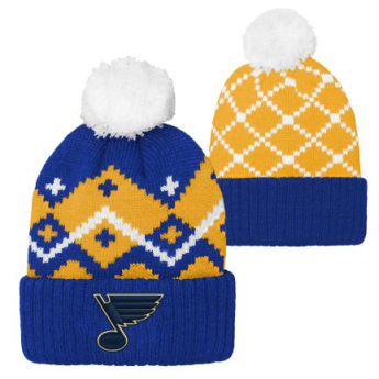 St. Louis Blues детска зимна шапка Patchwork Cuffed Knit
