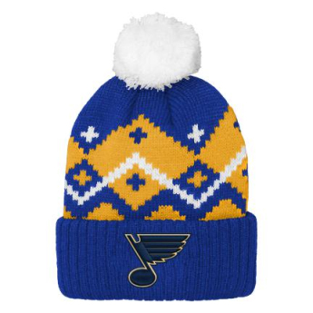St. Louis Blues детска зимна шапка Patchwork Cuffed Knit