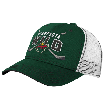 Minnesota Wild детска бейзболна шапка с козирка Core Lockup Trucker Snapback