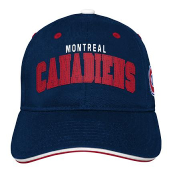 Montreal Canadiens детска бейзболна шапка с козирка Collegiate Arch Slouch