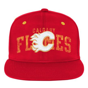 Calgary Flames детска шапка с  козирка flat Life Style Printed Snapback