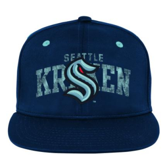 Seattle Kraken детска шапка с  козирка flat Life Style Printed Snapback