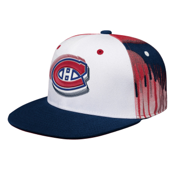 Montreal Canadiens детска шапка с  козирка flat Paint Splatter Fashion Snapback