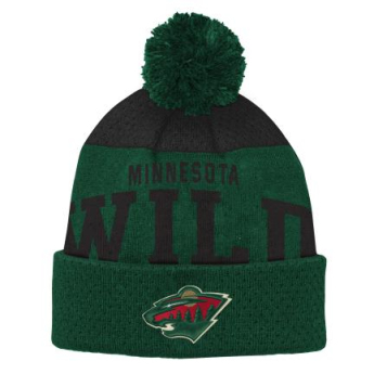 Minnesota Wild детска зимна шапка Stetchark Knit