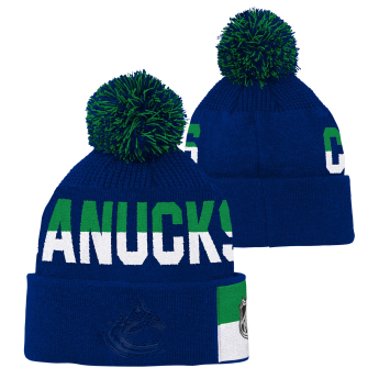 Vancouver Canucks детска зимна шапка Faceoff Jacquard Knit